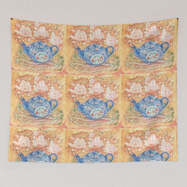 Item preview, Yume Pot: The Fox's Midnight Tea Party designed and sold by nakaitomoko.