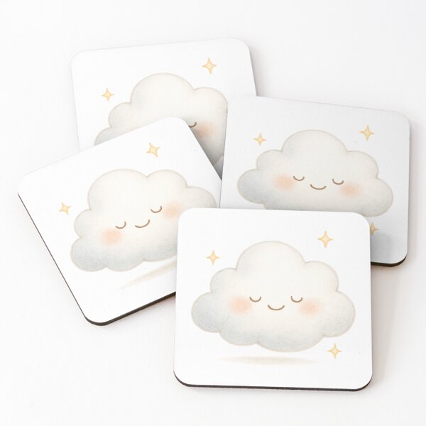 Item preview, Cloud Puff Friend – Dreamy Sky Spirit designed and sold by MforMontessori.