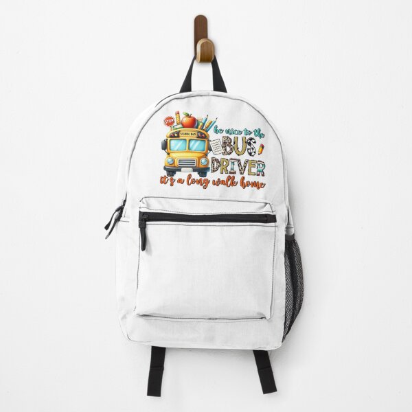 Item preview, Be Nice to the Bus Driver Design designed and sold by LunaPixelStudio.