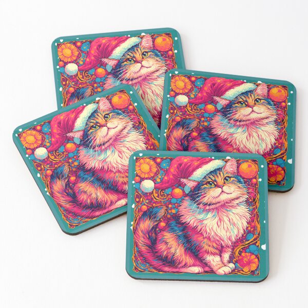 Item preview, Santa Claus cat. designed and sold by Natalia-Vlad.