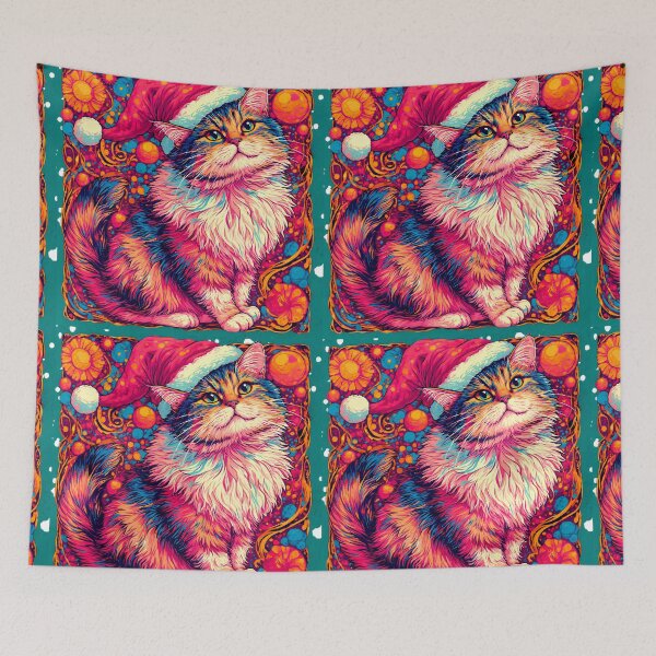 Item preview, Santa Claus cat. designed and sold by Natalia-Vlad.