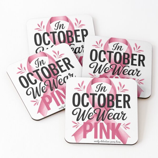 Item preview, In October we Wear Pink designed and sold by CareTopping.