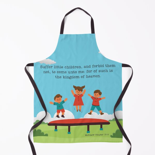 Item preview, Suffer little children designed and sold by Becca's Arts and Merchandise.