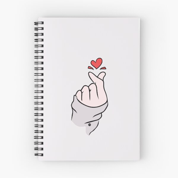Item preview, Saranghae gesture (fc) designed and sold by XUSRedbubble.