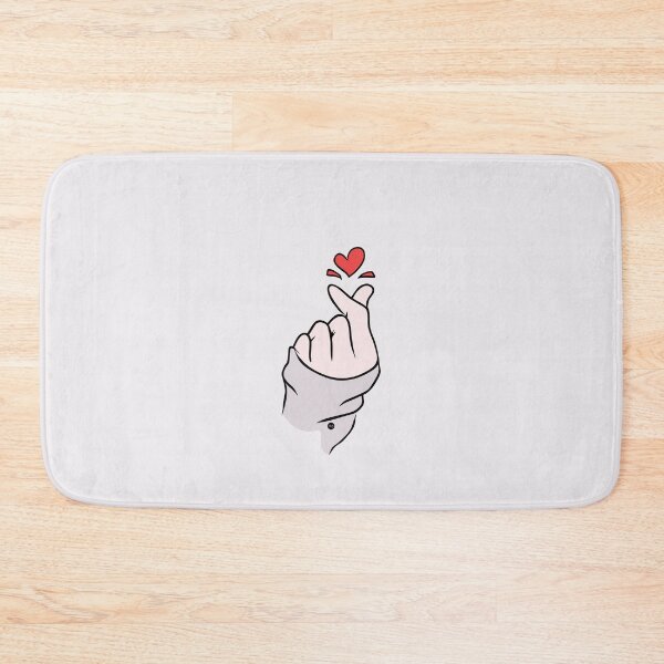 Item preview, Saranghae gesture (fc) designed and sold by XUSRedbubble.