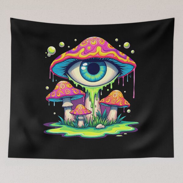 Item preview, Melting Mushroom Poisonous designed and sold by AdellBridgett.