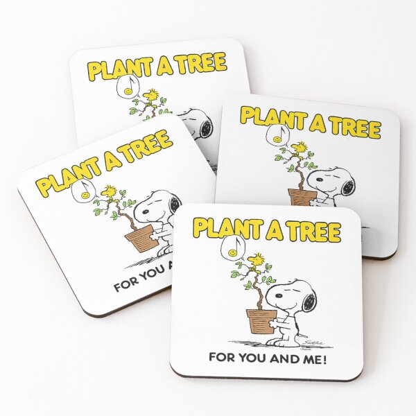 Item preview, Peanuts Eco-Friendly Art – Cute Character Planting a Tree designed and sold by Haleigh Julius.