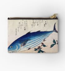 Hiroshige Skipjack Katsuo Tuna Japanese Woodcut Studio Pouch