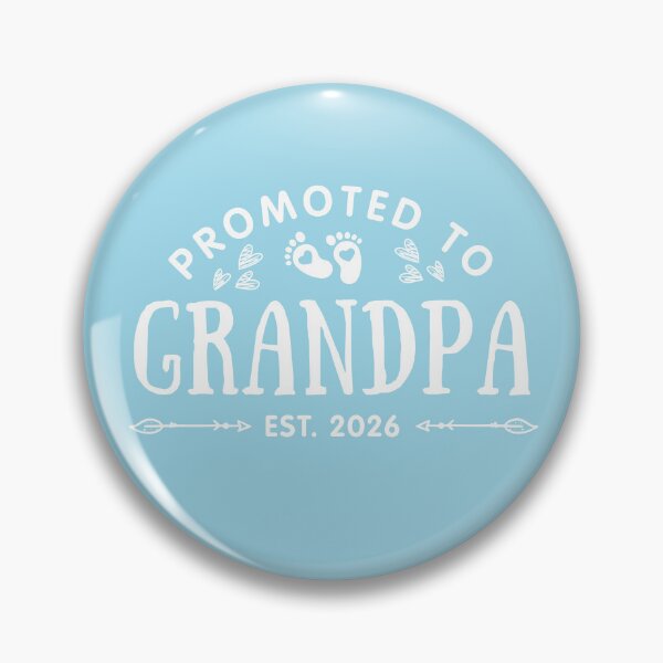 Item preview, Promoted to Grandpa EST 2026 - Funny Gift for New Grandpa 2026 designed and sold by patternjp.