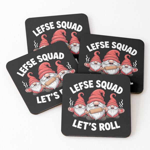 Item preview, Lefse Squad Let’s Roll Funny Gnome Baking designed and sold by milanforbes.