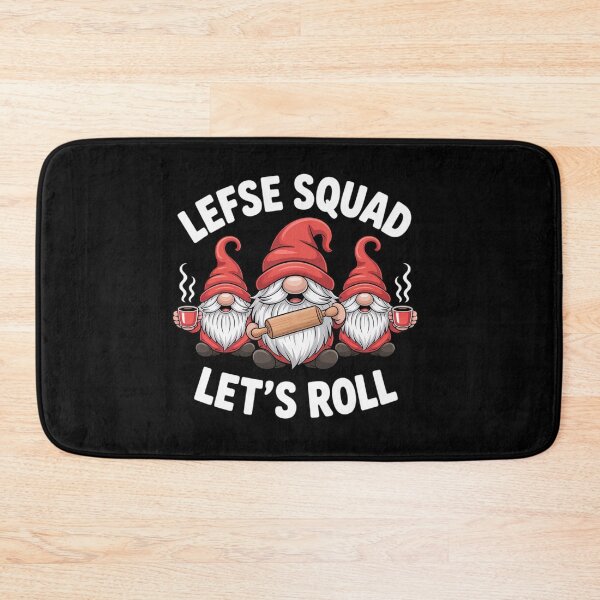 Item preview, Lefse Squad Let’s Roll Funny Gnome Baking designed and sold by milanforbes.