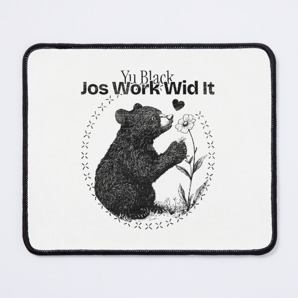 Item preview, Yu Blak, Jus Work Wid It – Jamaican Patwa Confidence Quote designed and sold by Kolcha.