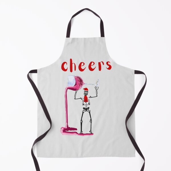 Item preview, Skeleton & wine funny Christmas Vibe designed and sold by Glow&Vibe.