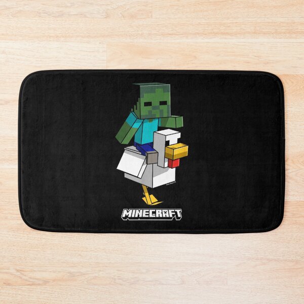 Item preview, Minecraft Blocky Rider – Funny Cube Character on Chicken Art designed and sold by AmareAlfr.