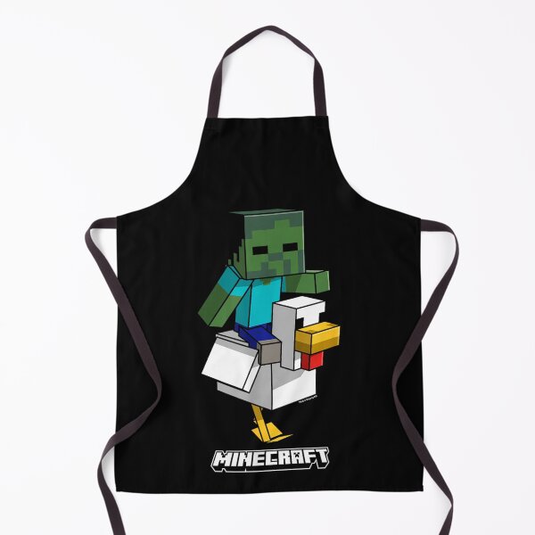 Item preview, Minecraft Blocky Rider – Funny Cube Character on Chicken Art designed and sold by AmareAlfr.