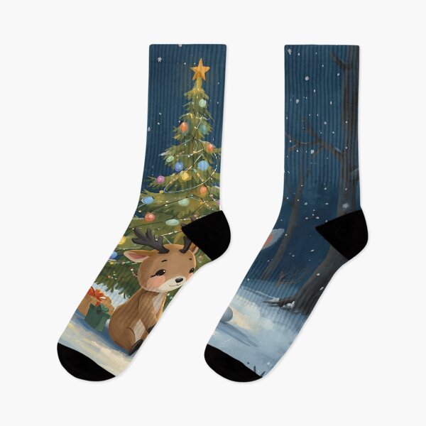 Item preview, Christmas Gift Exchange in the Forest designed and sold by WildlifeWhimsy.