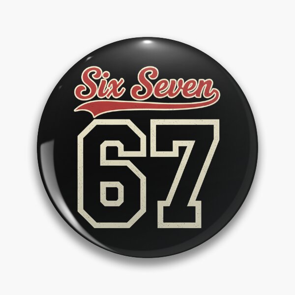 Item preview, Number 67 Six Seven Meme Baseball Jersey Style Team 67 Funny  designed and sold by EraGavit.
