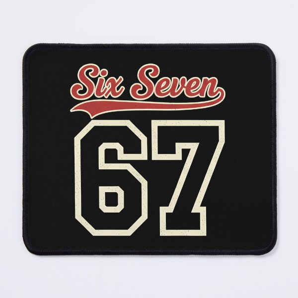 Item preview, Number 67 Six Seven Meme Baseball Jersey Style Team 67 Funny designed and sold by EraGavit.