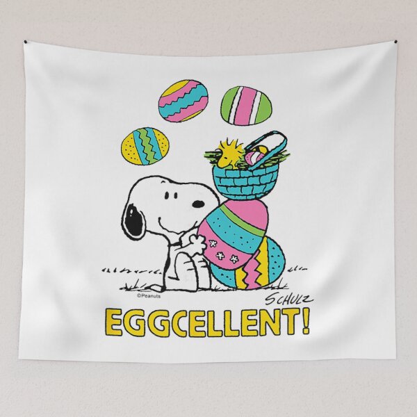 Item preview, Peanuts Easter Eggcellent – Cute Spring Egg & Bunny Art designed and sold by AmareAlfr.