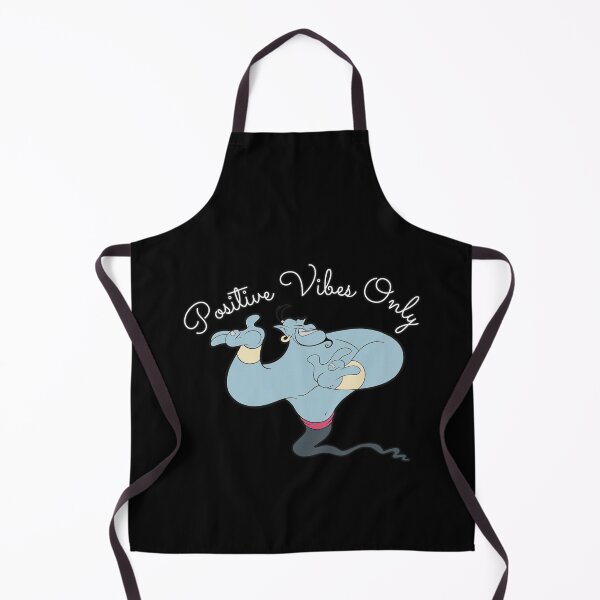 Item preview, Genie Positive Vibes – Cheerful Blue Magic Character Art designed and sold by SantoAtti.