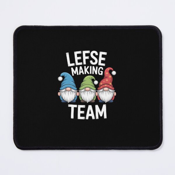 Item preview, Lefse Making Rolling Team Tomte Gnome Xmas designed and sold by marcusry.