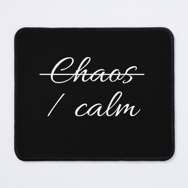 Item preview, Chaos/Calm – 'The Balance We Wear' couples and in relationships design. designed and sold by TR_fairydesigns.