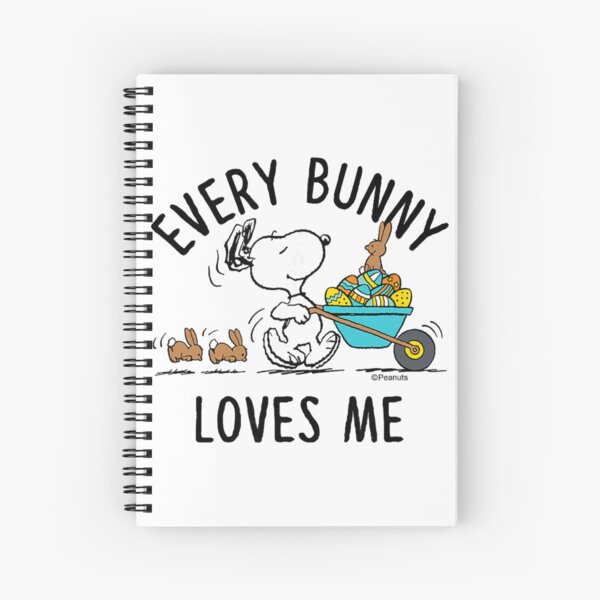 Item preview, Peanuts Every Bunny Loves Me – Cute Easter Bunny & Egg Art designed and sold by CedriMark.