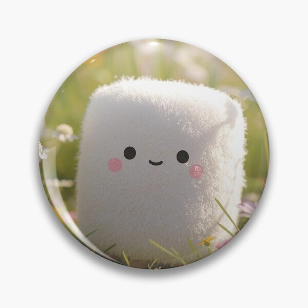 Item preview, Marshmallow with flowers designed and sold by LauraCent.