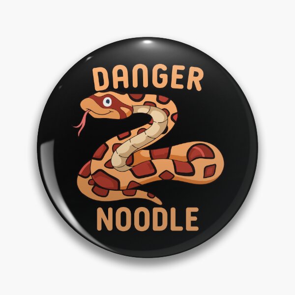 Aperçu de l'œuvre Danger Noodle - Mème drôle pour les amoureux des serpents créée et vendue par maurrathania.