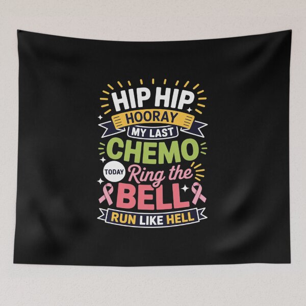 Item preview, Last Chemo Today Ring The Bell Breast Cancer Warrior designed and sold by VasilisLamArt.