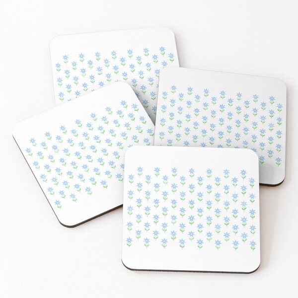 Item preview, Beautiful Blue Floral Pattern – Elegant Botanical Design designed and sold by LiudmylaMaika.