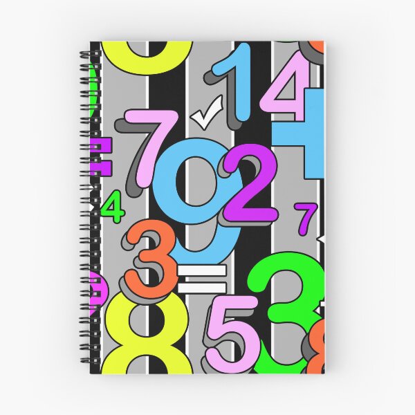 Item preview, Fun colorful arithmetic math bright retro pattern designed and sold by fuzzyfox.