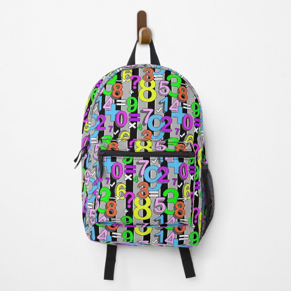 Item preview, Fun colorful arithmetic math bright retro pattern designed and sold by fuzzyfox.