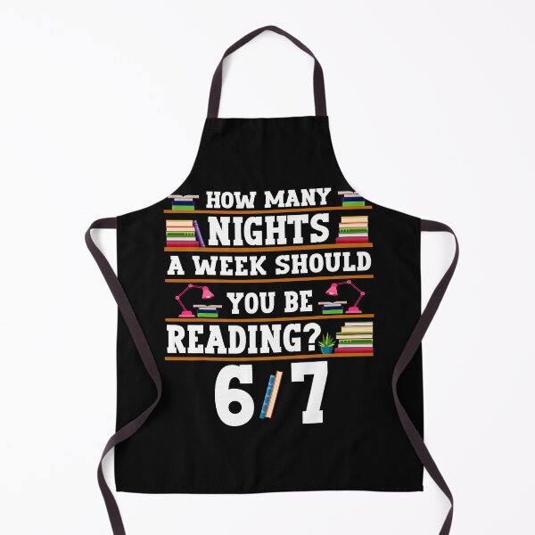 Item preview, How Many Nights Should You Be Reading Six Seven With Bright Book Stack Study Energy designed and sold by khdmalakarak.