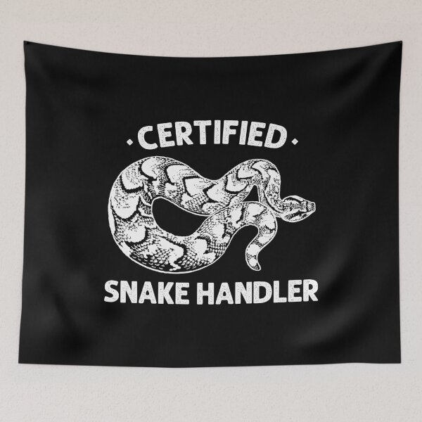 Item preview, Certified Snake Handler - Snake Lover Gift designed and sold by maurrathania.