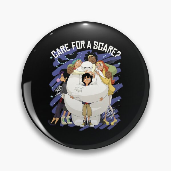 Item preview, Baymax Care For a Scare – Cute Halloween Friends Illustration designed and sold by CedriMark.