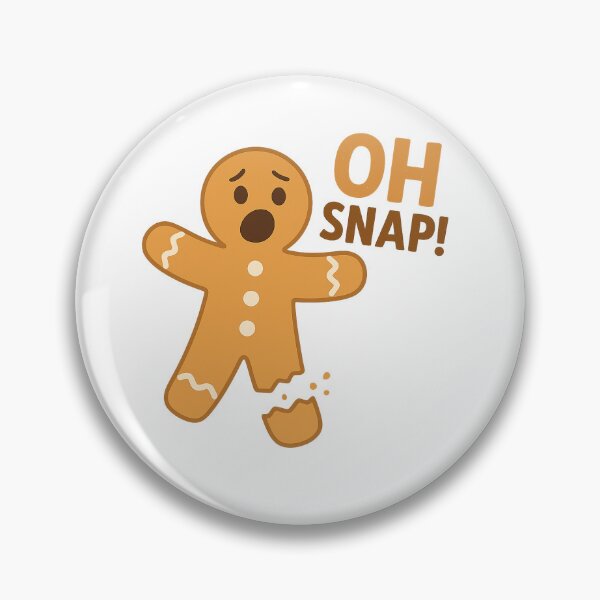 Item preview, Oh Snap! Broken Gingerbread man designed and sold by Capture Me Gifts.