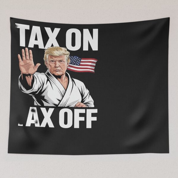 Item preview, Tax On Tax Off Funny Republican July 4th designed and sold by Eskomeranola.