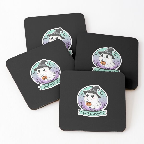 Item preview, Cute Witch Ghost Halloween Sticker designed and sold by Ekracreatives.