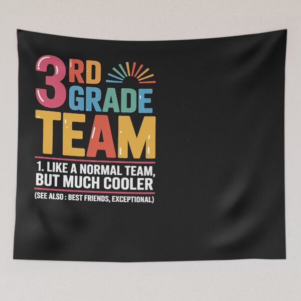 Item preview, Teacher 3rd Grade Team Like A Normal Team But Much Cooler designed and sold by Eskomeranola.