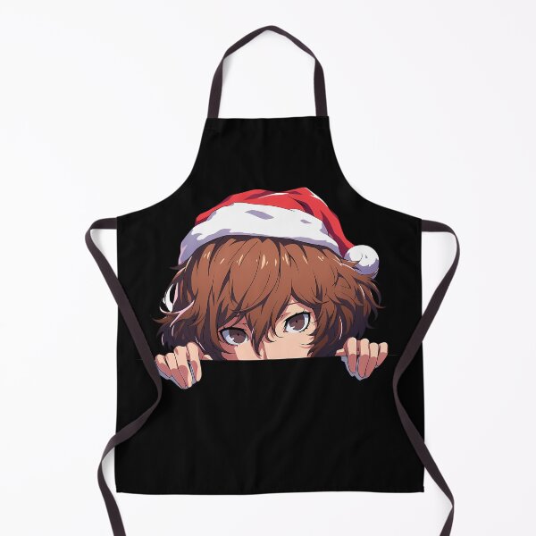 Item preview, Goro Akechi Persona 5 Chibi Kawaii Christmas Peeker Festive Holiday Game Anime Character designed and sold by CarlosBender.