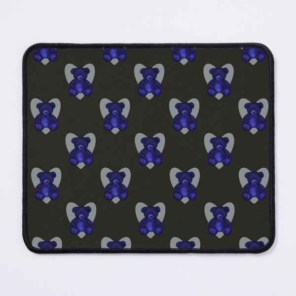 Item preview, Blue Plaid Teddy Bear designed and sold by SpencerCaroArt.
