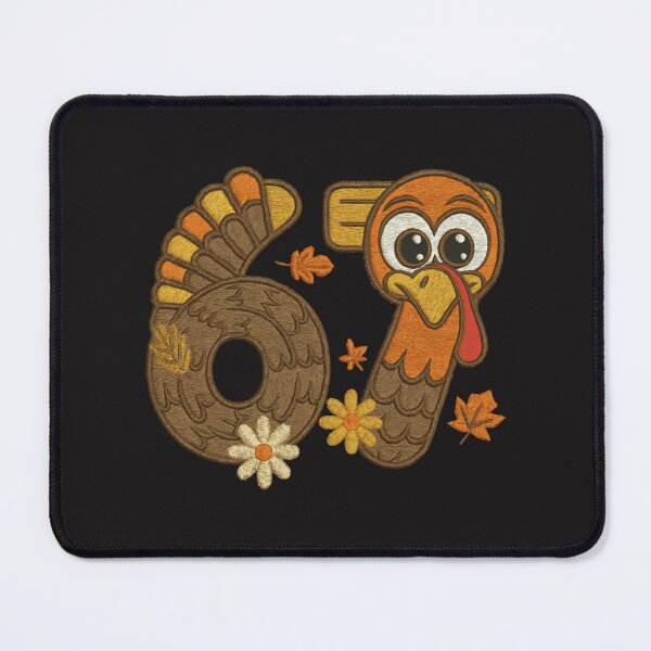 Item preview, 67 Funny Thanksgiving Turkey Six Seven Meme Fall Farm Holiday designed and sold by BlacockIzaac.