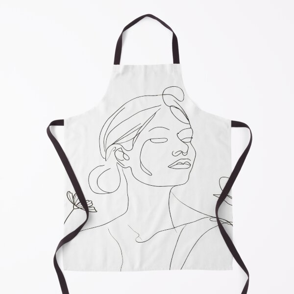 Item preview, Portrait Line Art Lady Minimalist designed and sold by shaang.