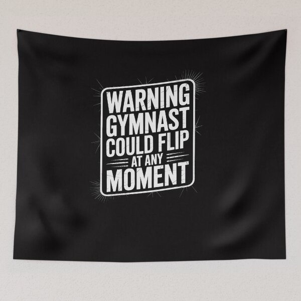 Item preview, Warning Gymnast Could Flip Boys Gymnastics designed and sold by Viepenny.