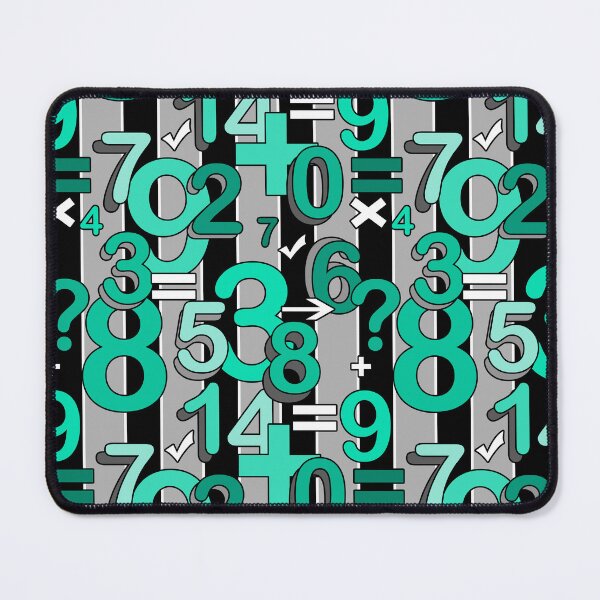 Item preview, Fun colorful arithmetic math bright retro pattern  designed and sold by fuzzyfox.
