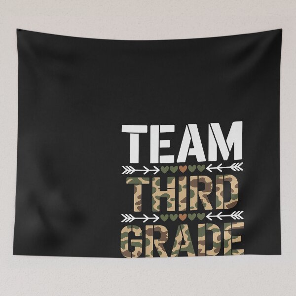 Item preview, Team Third Grade Back To School 1st Day Camo Teachers designed and sold by Bstilablhot.