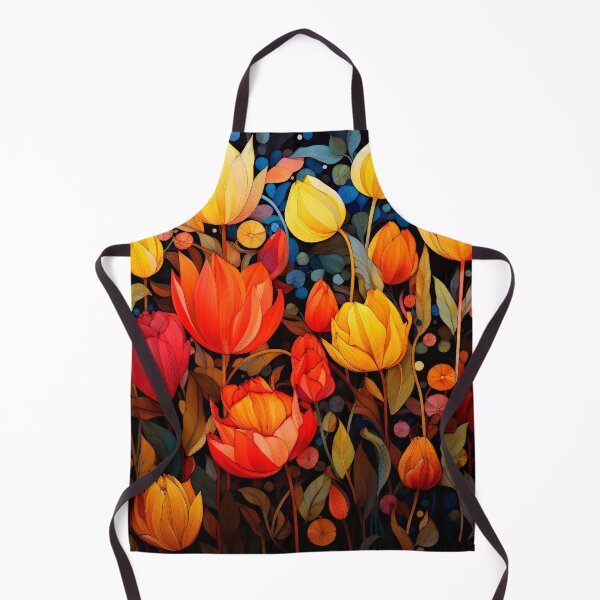 Item preview, Fantasy Fairytale Flowers Art In Vibrant Spring Colors designed and sold by DEC02.