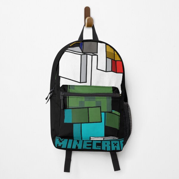 Item preview, Minecraft Chicken Jockey – Blocky Pixel Creature Rider Art designed and sold by mautinzreqatz.