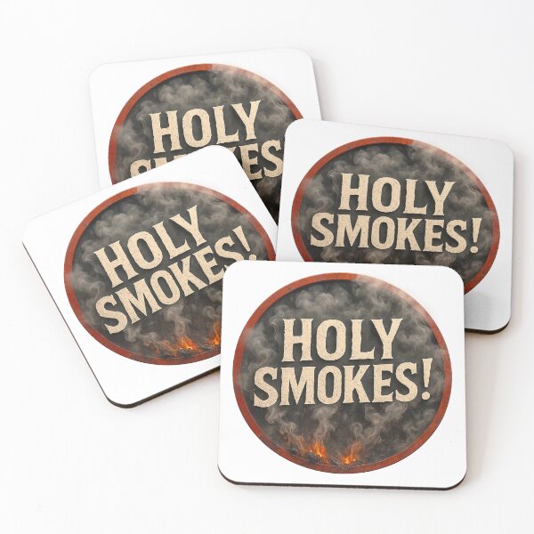 Item preview, HOLY SMOKES! FUNNY TEE designed and sold by Thomas Hill Art.
